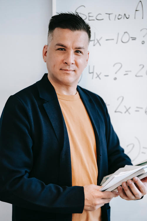 Portrait d'un tuteur de mathématiques